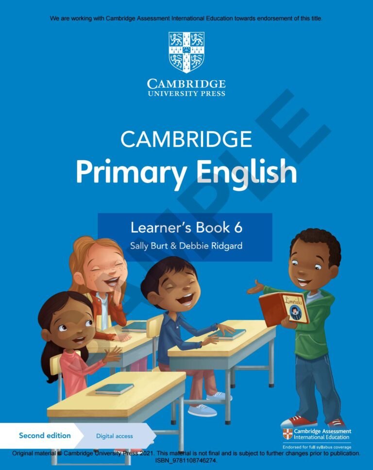 Cambridge Primary English 6 Learner's Book Answers | Secondary ...